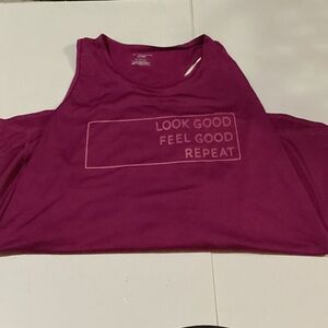 Tekgear Magenta/Burgundy Tank
